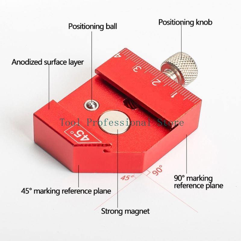 Home Improvement Mark - 57QF Versatile strumento limite 45° 90°