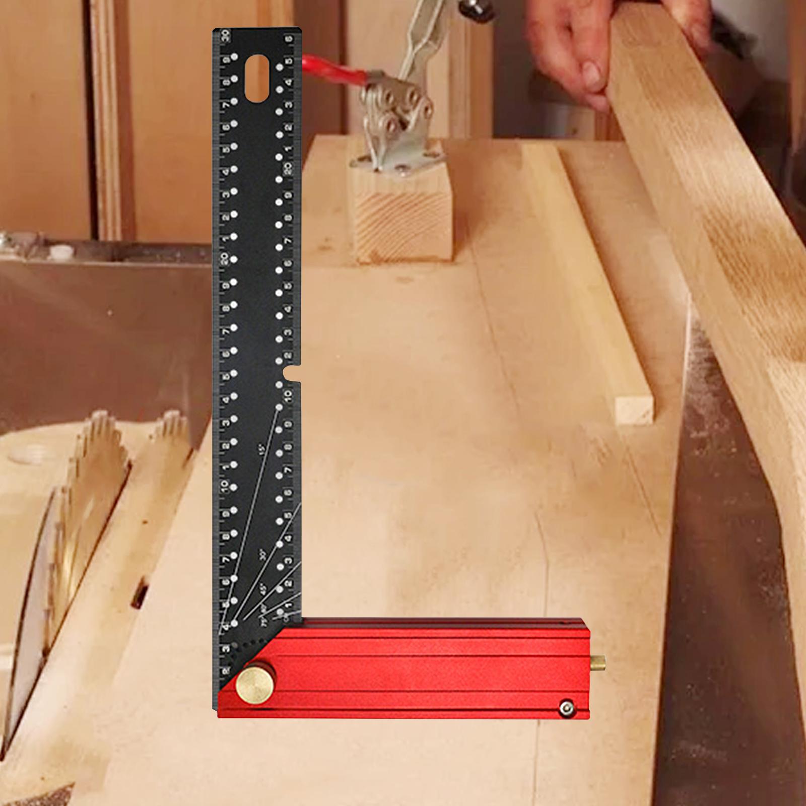Home Improvement Mark - Righello quadrato L di precisione quadrato