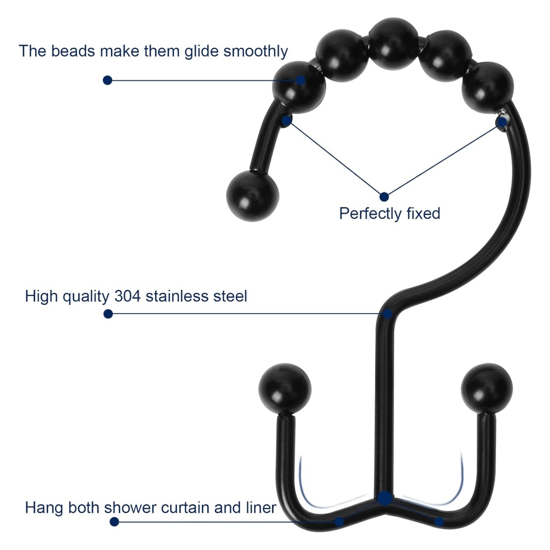 Gancio per Tenda Doccia, Robus - Curtain Rods recensione e prezzo
