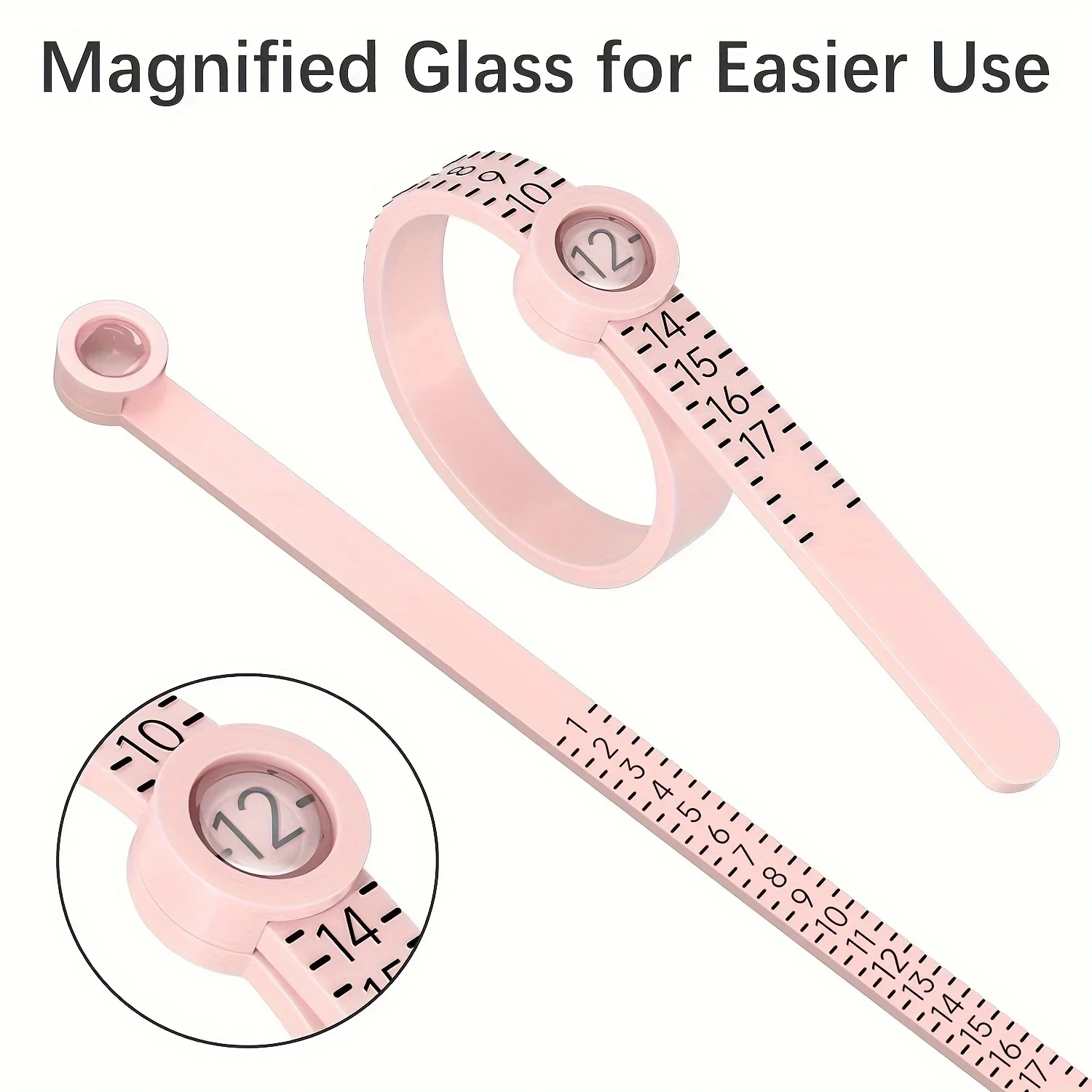 Misuratore di Anelli 1-17 con  - Tape Measure recensione e prezzo