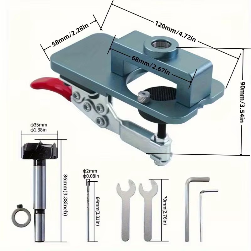 Dispositivo di serraggio di pr - Cabinet Hinges recensione e prezzo