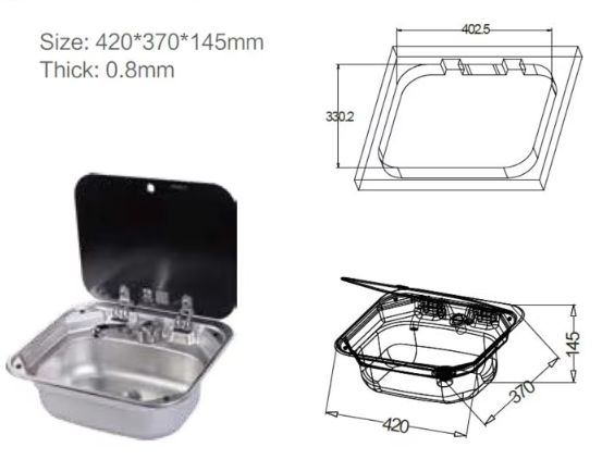 Lavello in Acciaio Inox per Ya - Faucet recensione e prezzo