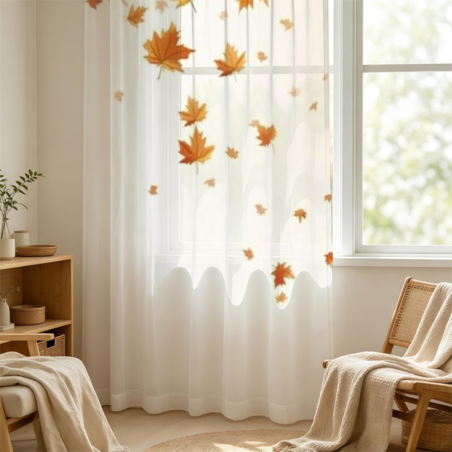 2 Tende Trasparenti Autunnali  - Curtain Rods recensione e prezzo