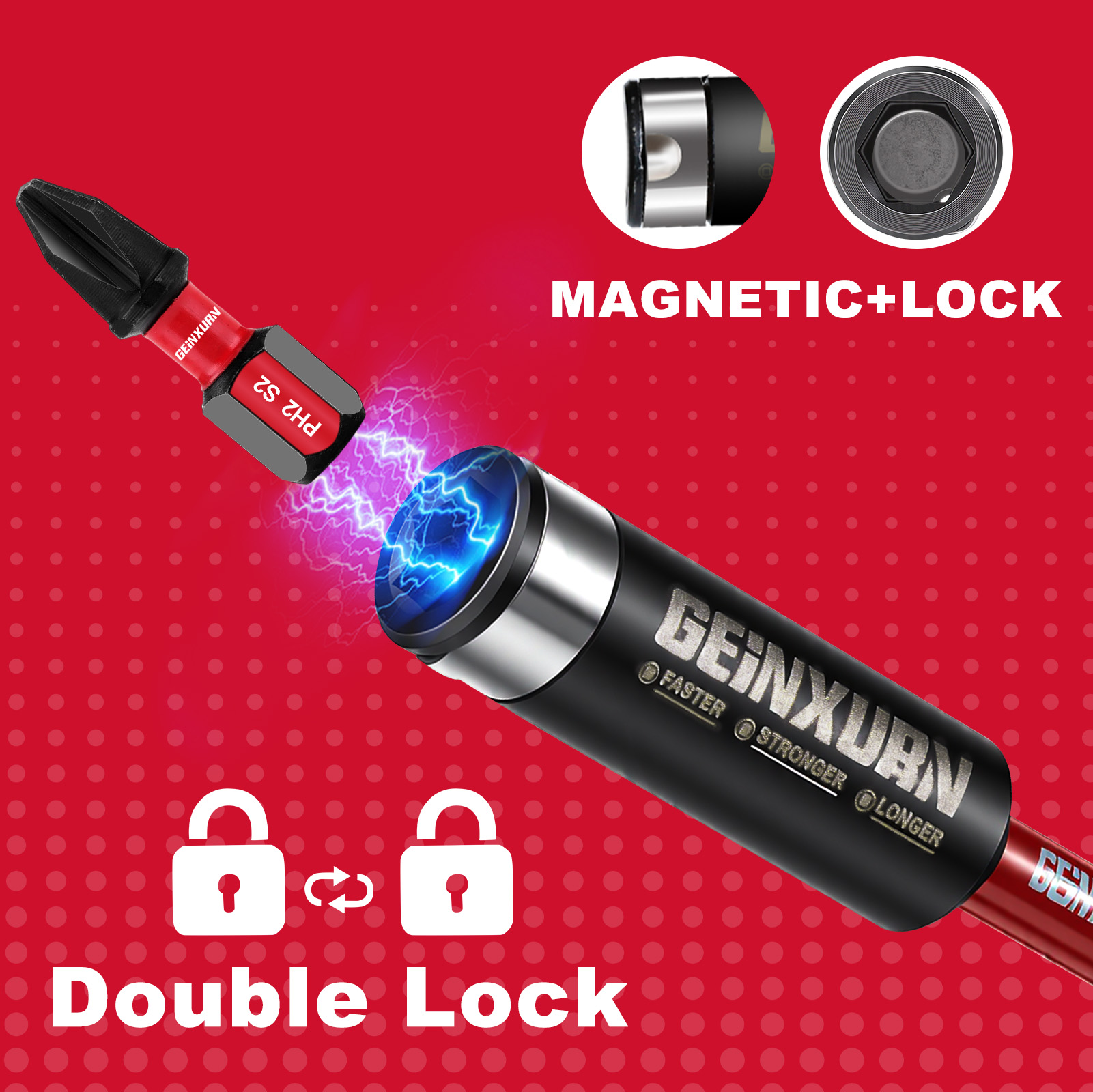 Geinxurn, set da 2 punte a imp - Drill Bits recensione e prezzo