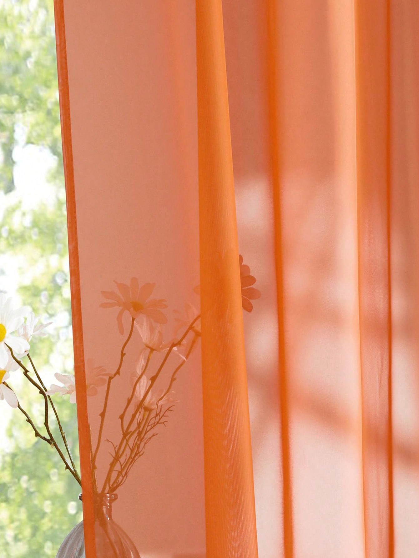 1 pz Elegante Tenda in Organza - Curtain Rods recensione e prezzo