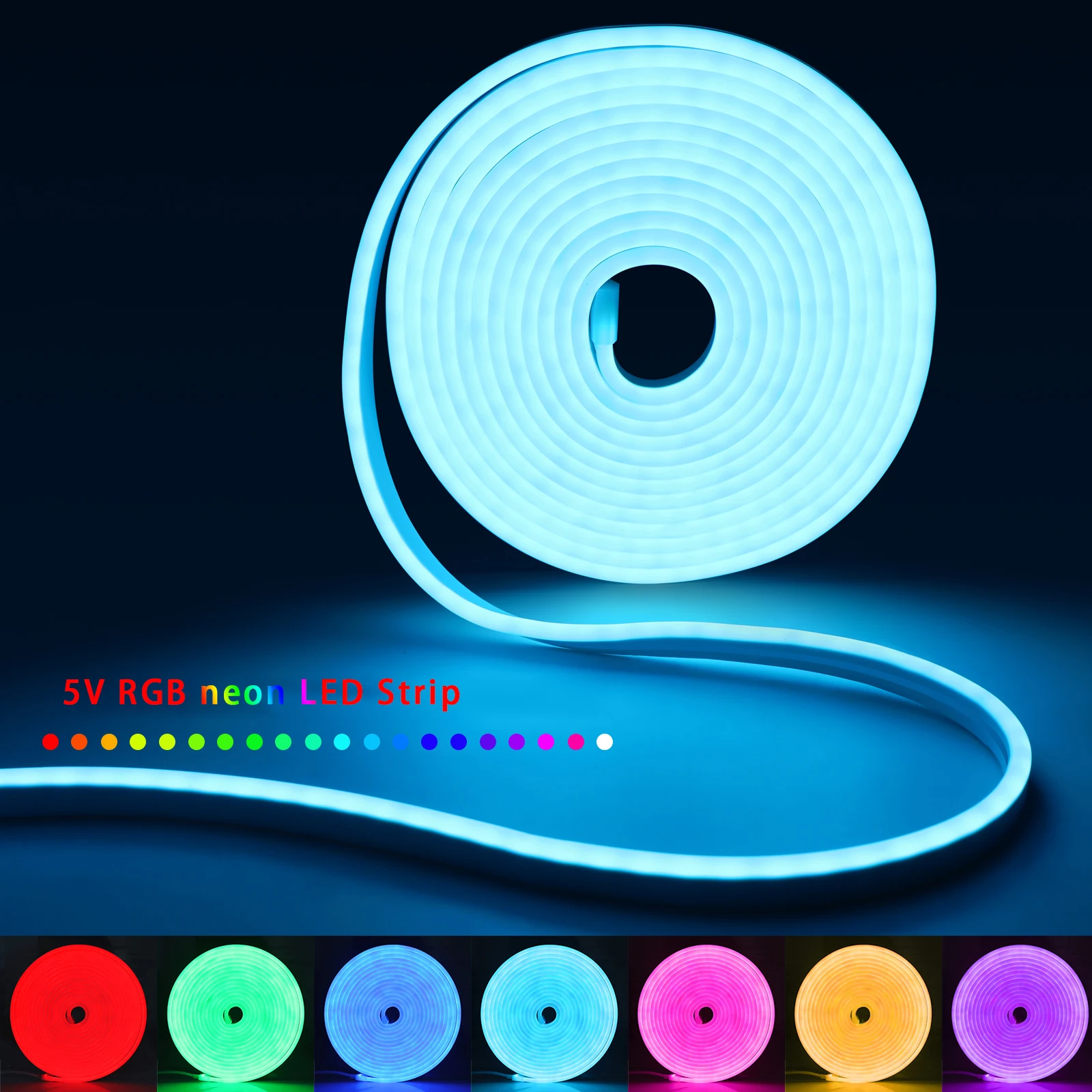 1-5m RGB LED Neon Strip Light  - Led Strip Lights recensione e prezzo