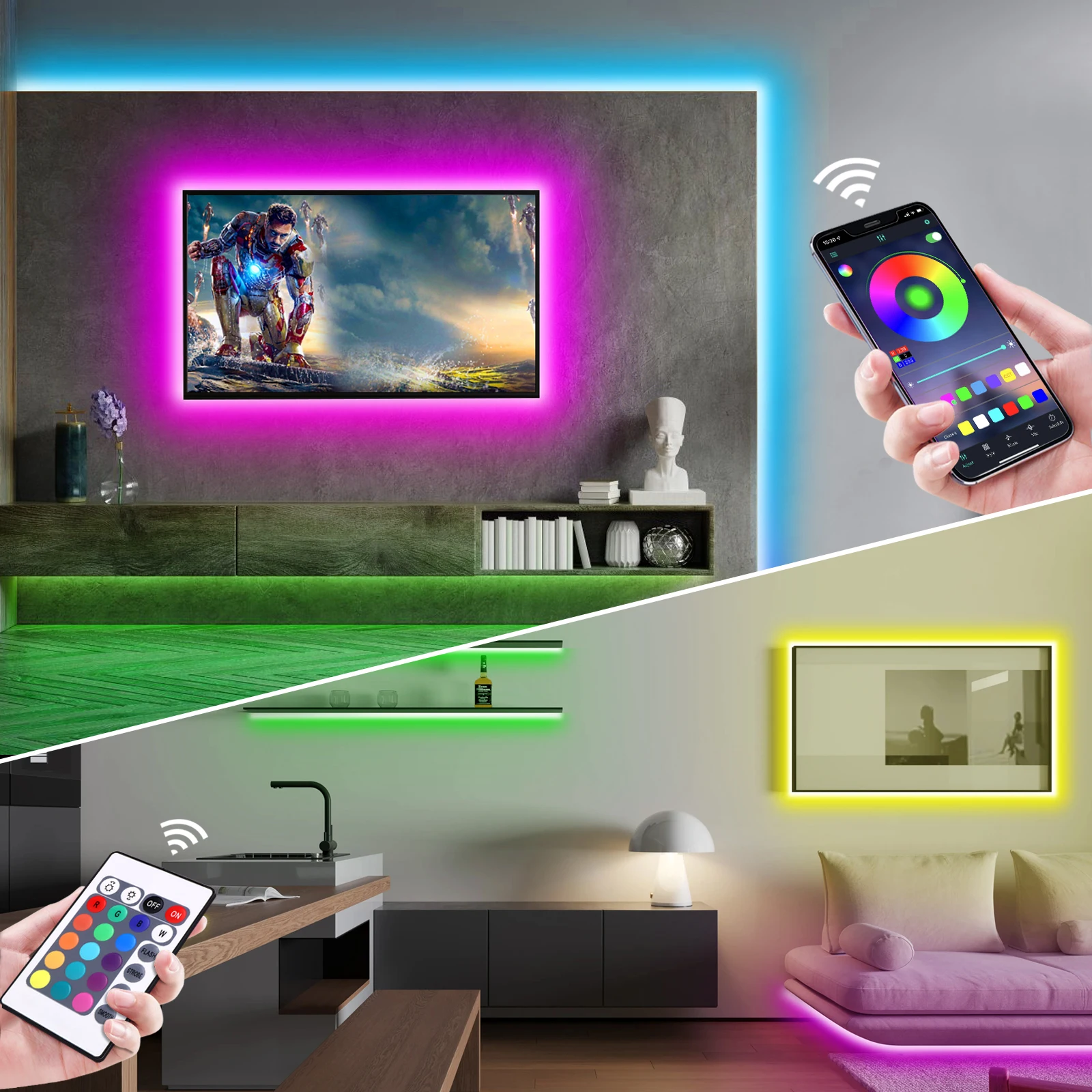 1-5m RGB LED Neon Strip Light  - Led Strip Lights recensione e prezzo